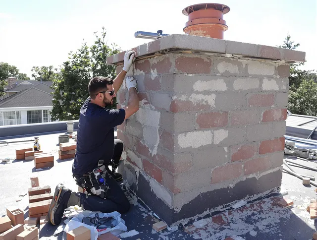 Advanced chimney repair process by Parma Heights Chimney Sweep in Parma Heights, OH