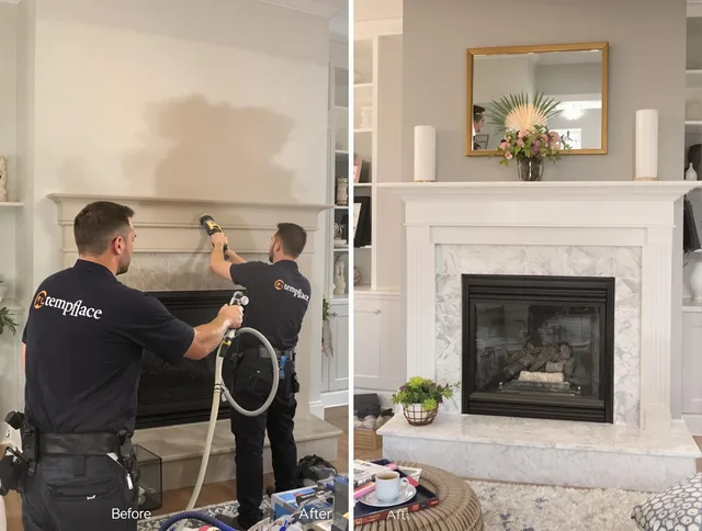 Professional soot removal by Parma Heights Chimney Sweep team in Parma Heights, OH